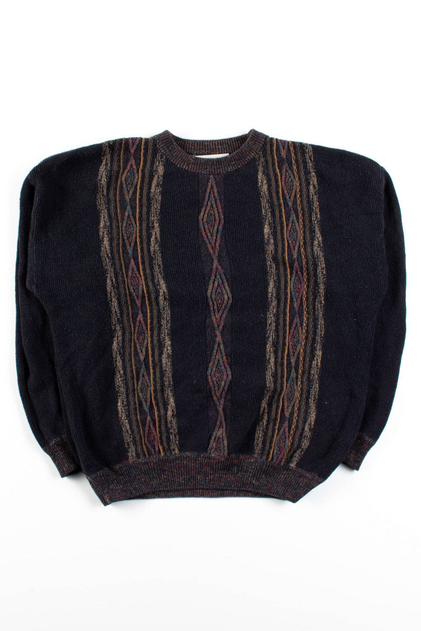 Vintage Pastel Diamonds Sweater