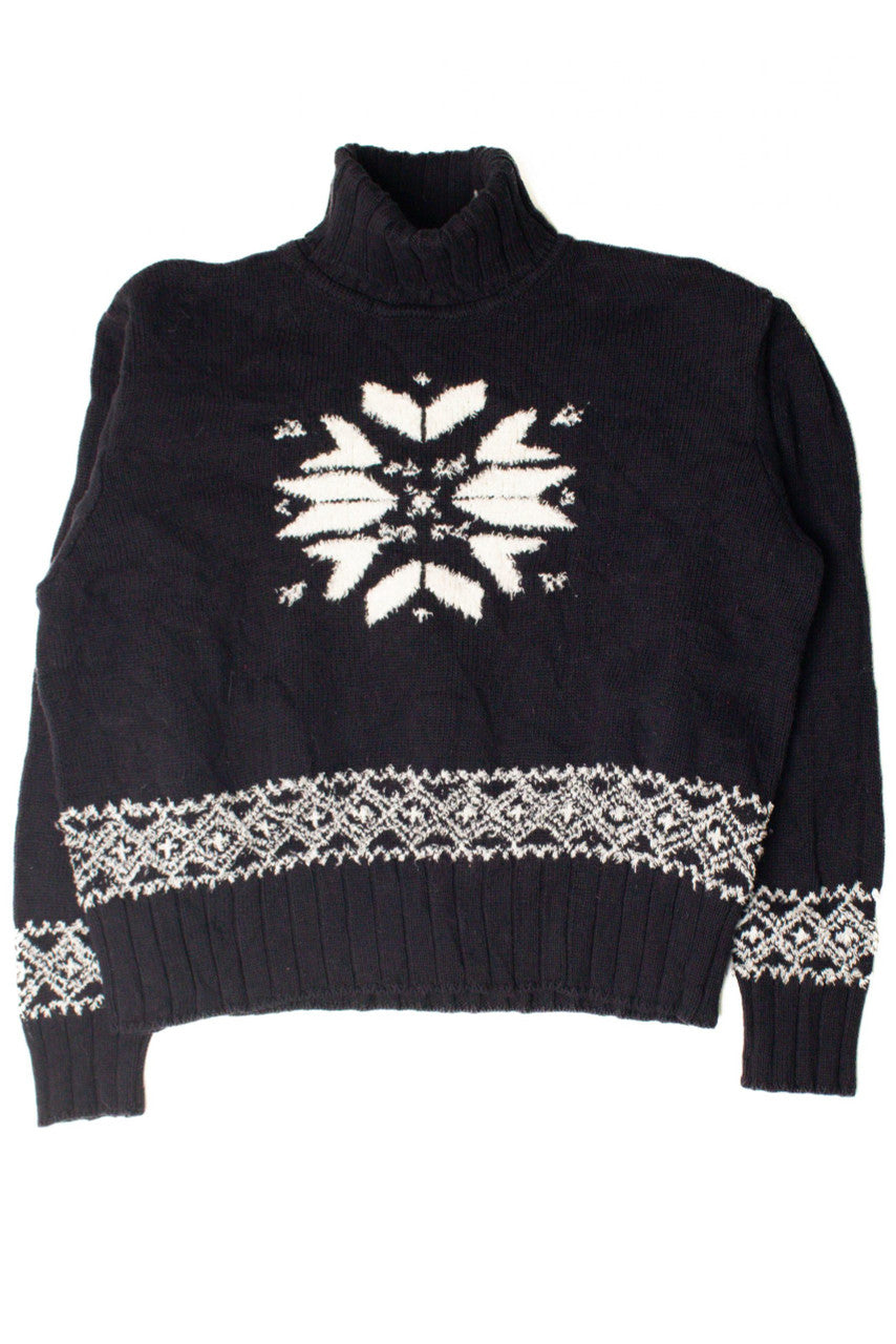 Black Nordic Sweater