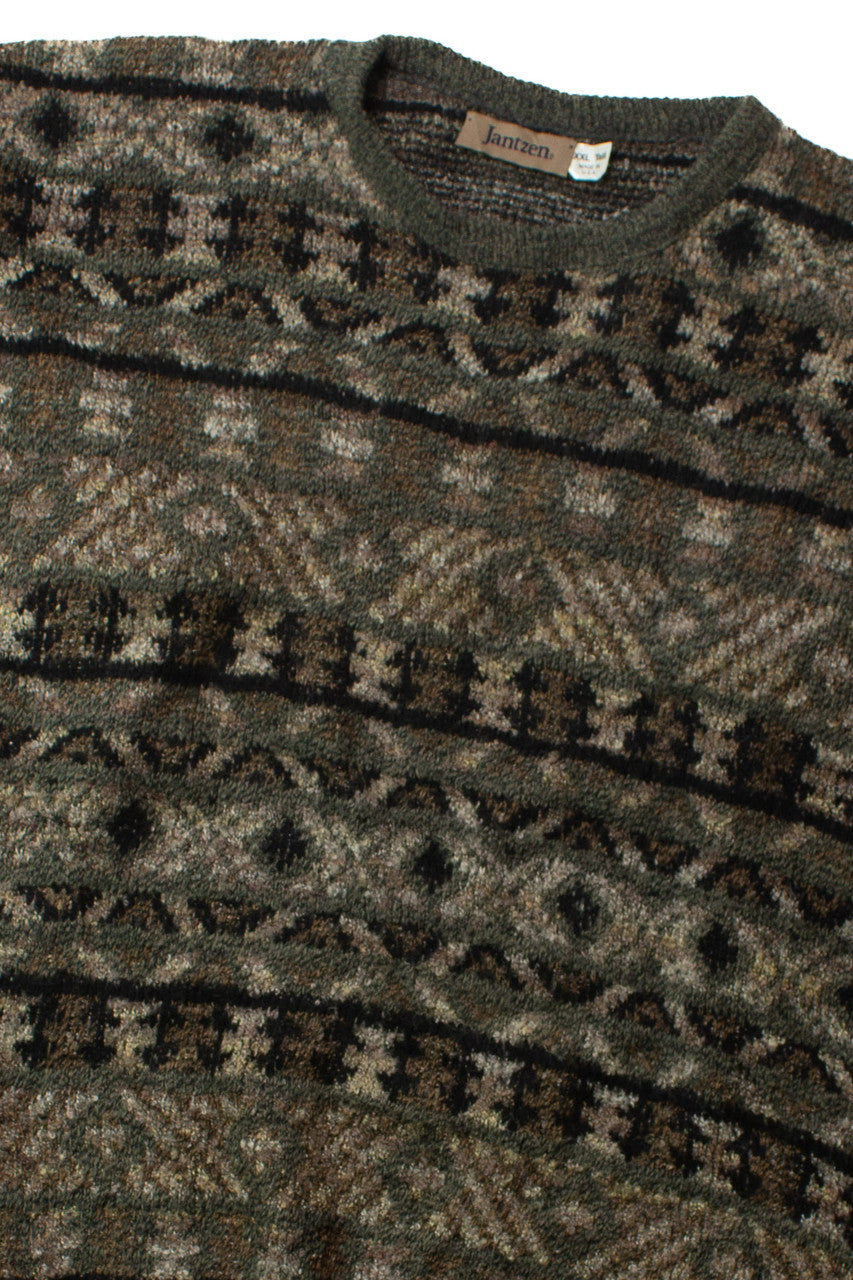 Green XXL Jantzen Sweater (2000s)
