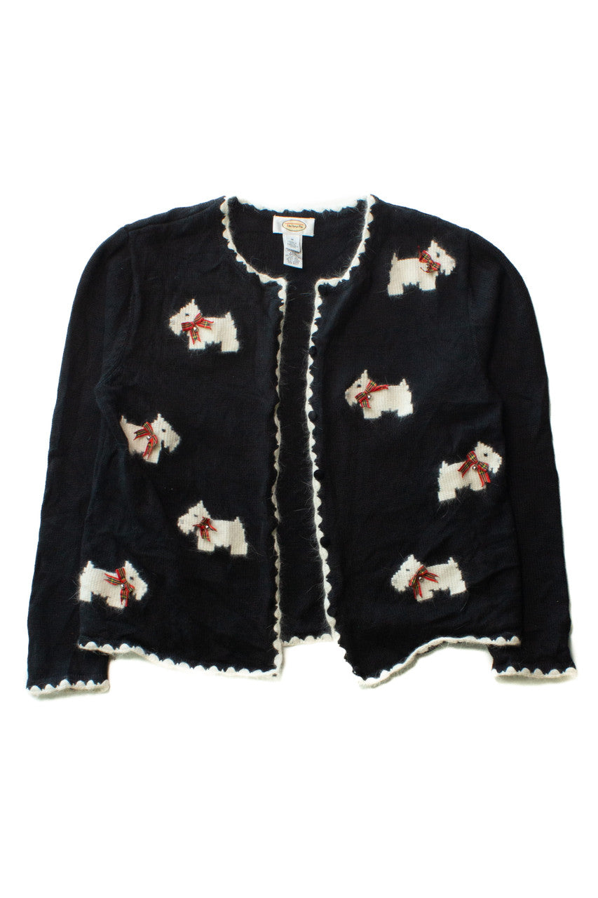 Vintage Bell Dogs Cardigan Sweater (1990s)