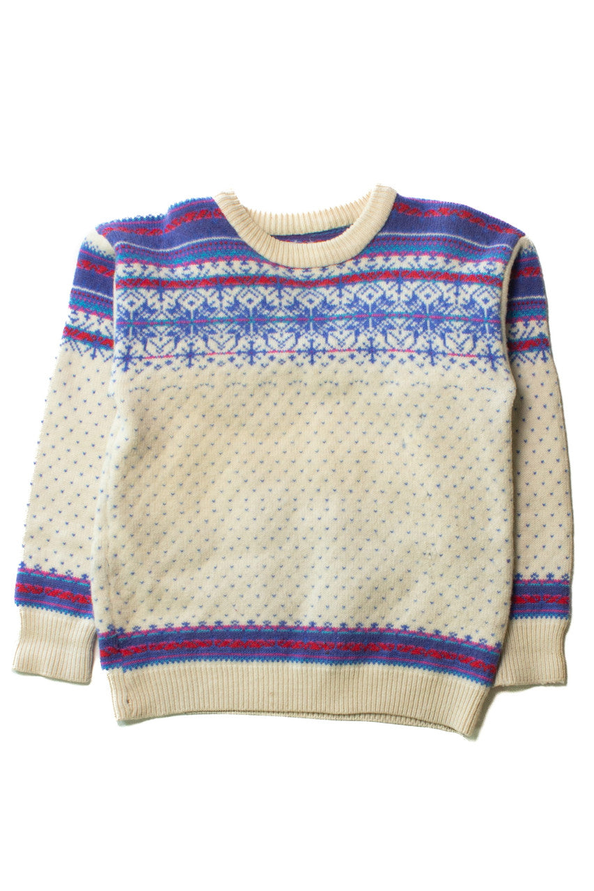 Vintage Sunshine Mountain Fair Isle Sweater (1990s)