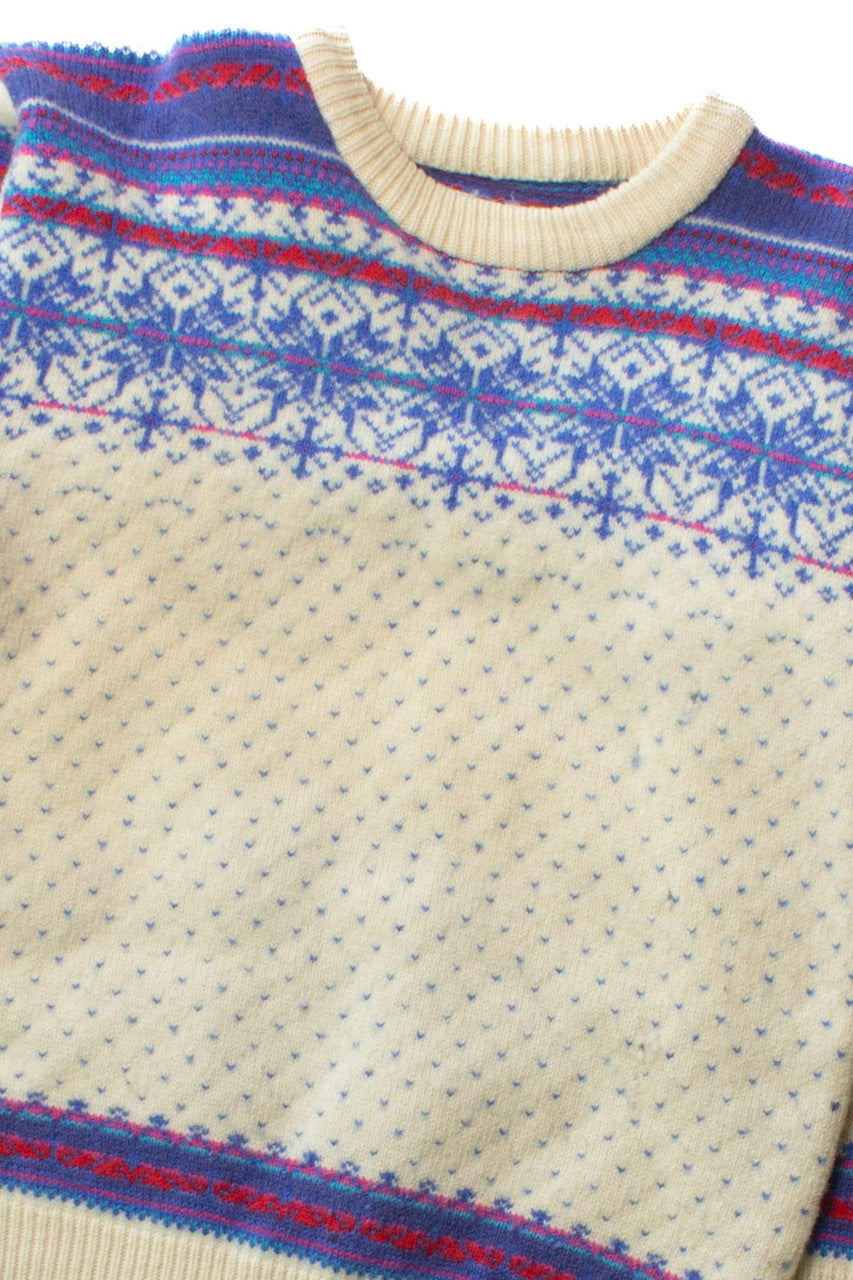 Vintage Sunshine Mountain Fair Isle Sweater (1990s)