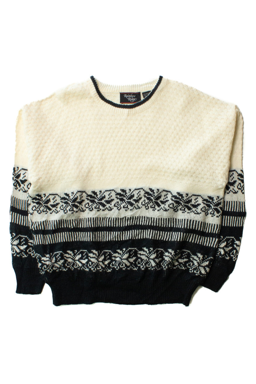 Vintage Rainbow Ridge Fair Isle Sweater (1990s)