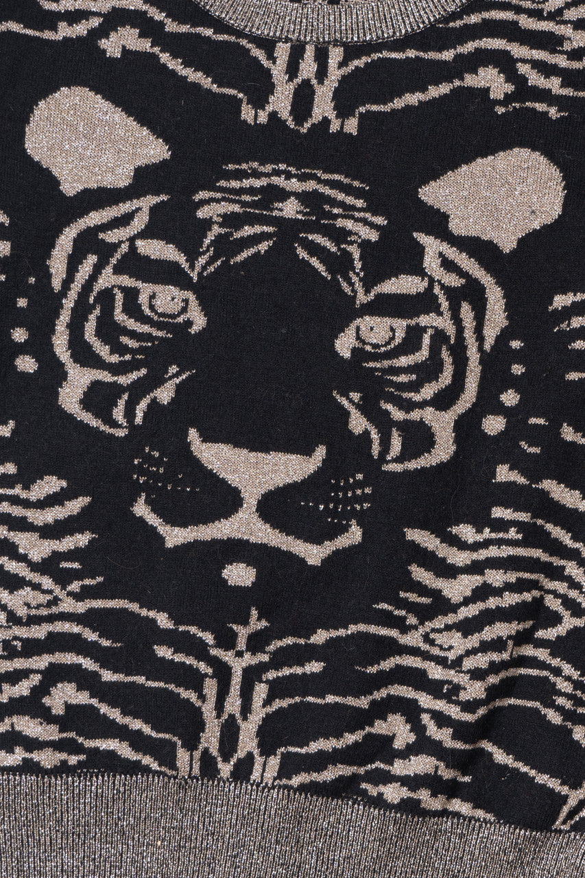 Tiger Silver Shimmery French Connection Sweater