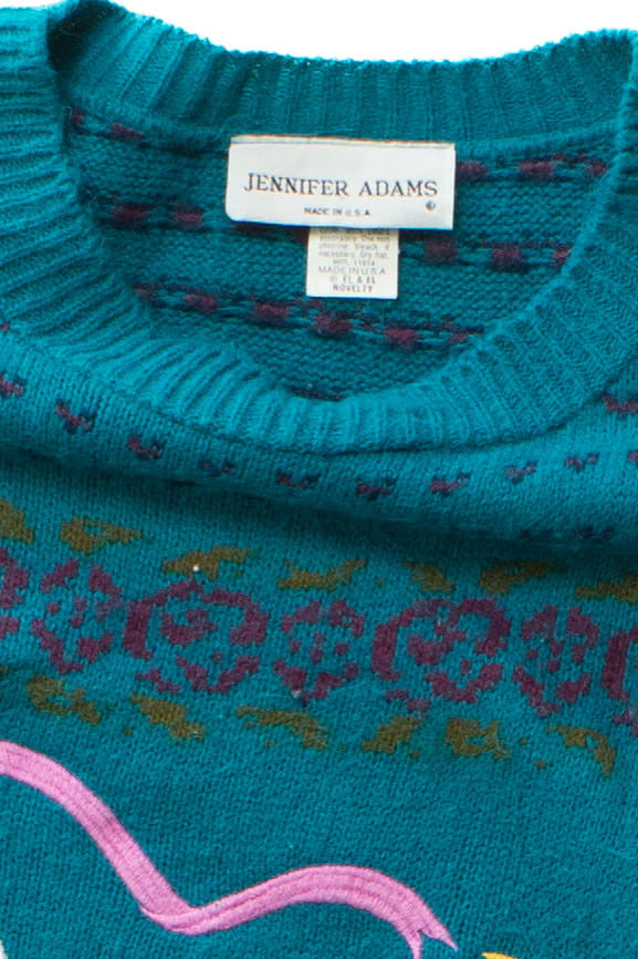 Vintage Jennifer Adams Geese Sweater (1980s)