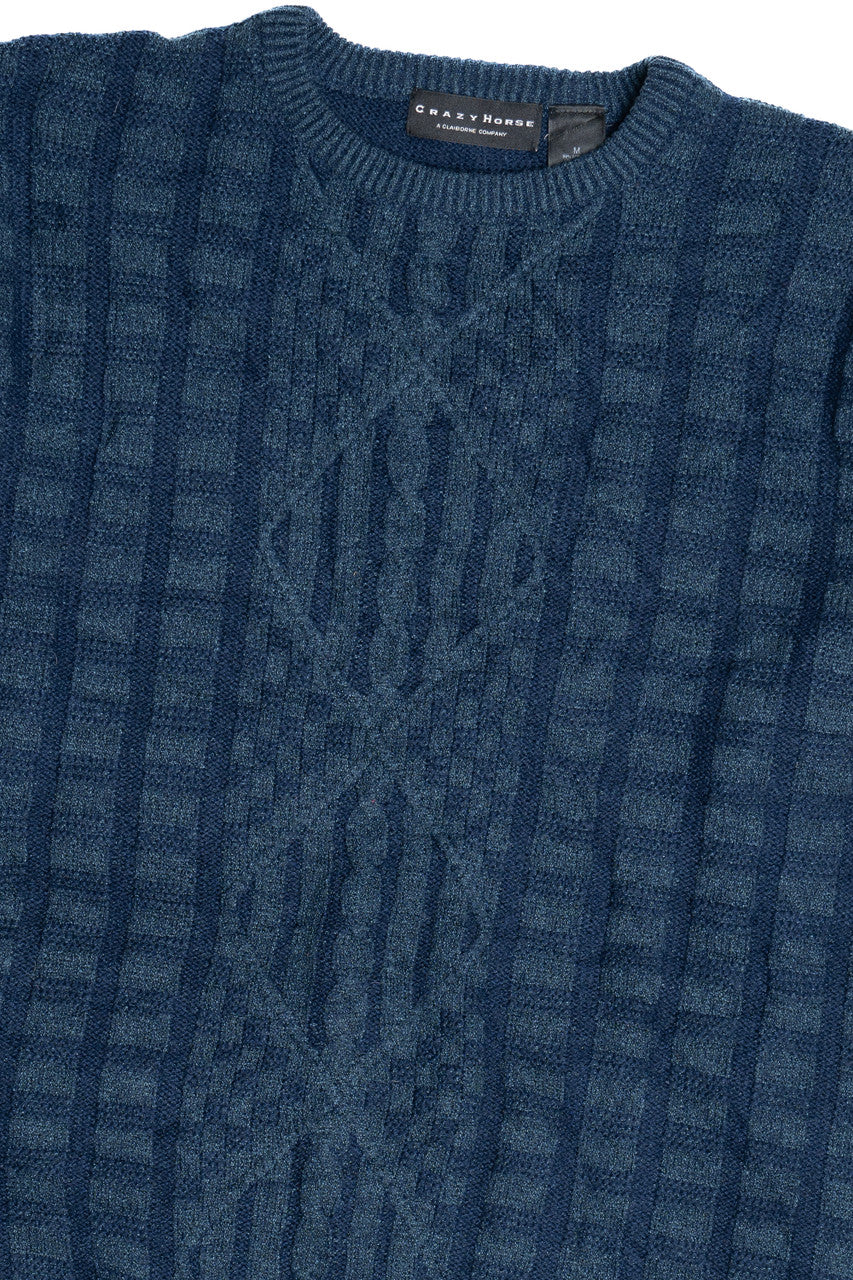 Crazy Horse Claiborne Argyle Grid Sweater