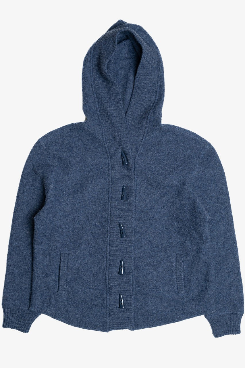 Lily Stanhope Hooded Cardigan Wool Sweater