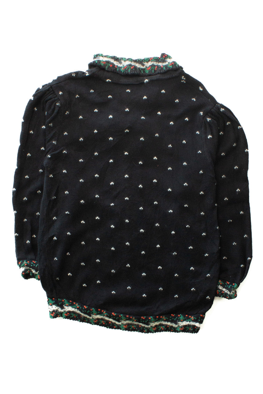 Vintage Cullinane Goose Bow Sweater (1990s)