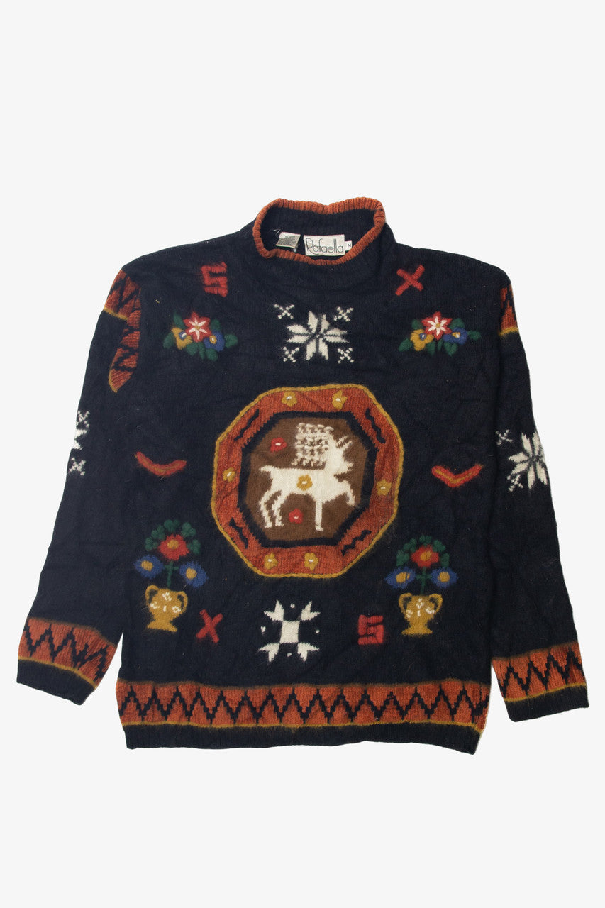 Vintage Rafaella Stag Sweater
