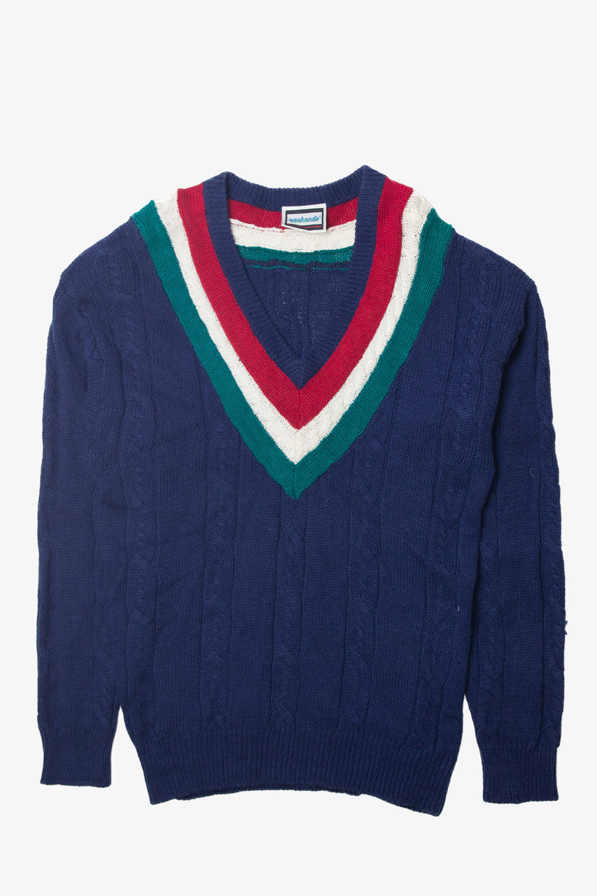 Vintage Weekend Cable Knit Sweater
