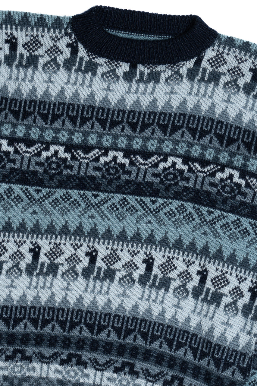 Vintage Llama Pattern Sweater (1980s)