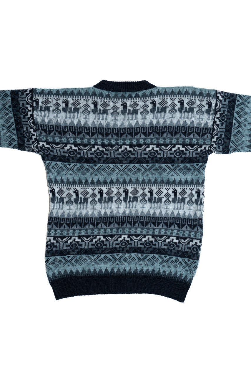 Vintage Llama Pattern Sweater (1980s)