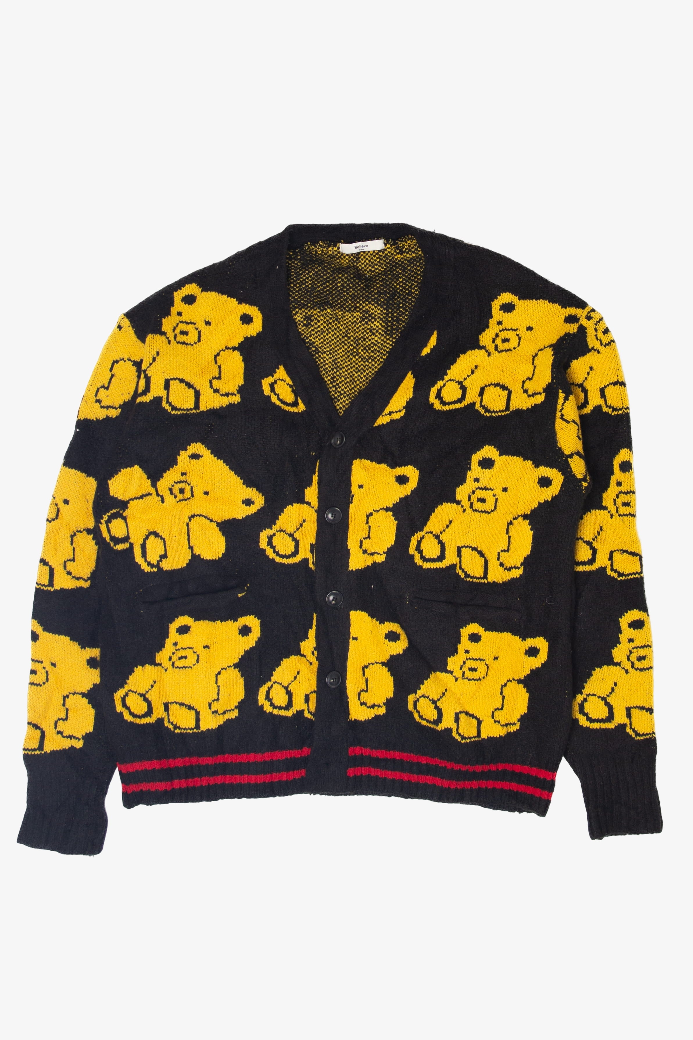 Recycled Teddy Bear Cardigan