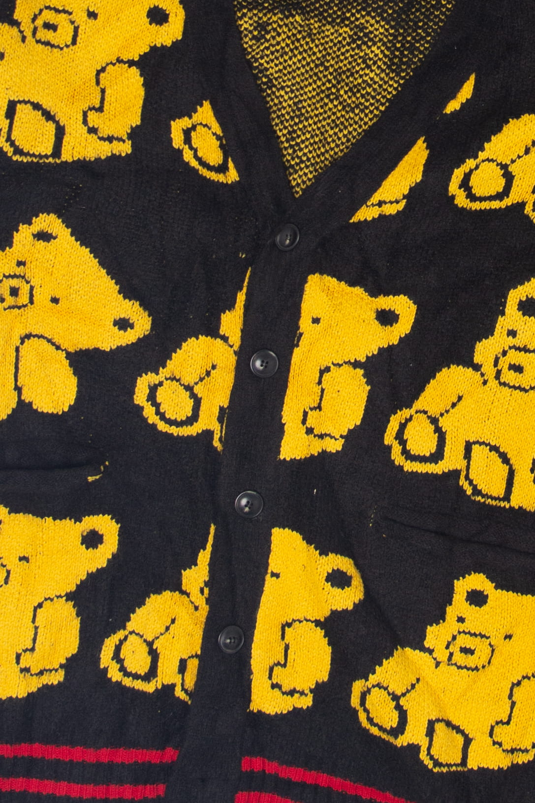 Recycled Teddy Bear Cardigan