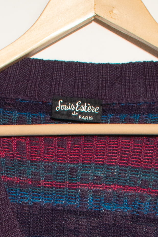 Vintage Louis Estere V-Neck Sweater (1990s)