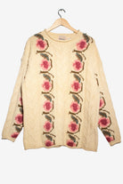 Vintage Aeropostale Rose Sweater (1990s)