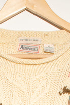 Vintage Aeropostale Rose Sweater (1990s)