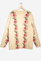 Vintage Aeropostale Rose Sweater (1990s)