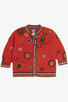 Vintage Handmade Newari Nepali Crochet Detail Sweater (1990s)