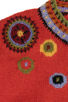 Vintage Handmade Newari Nepali Crochet Detail Sweater (1990s)