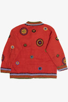 Vintage Handmade Newari Nepali Crochet Detail Sweater (1990s)