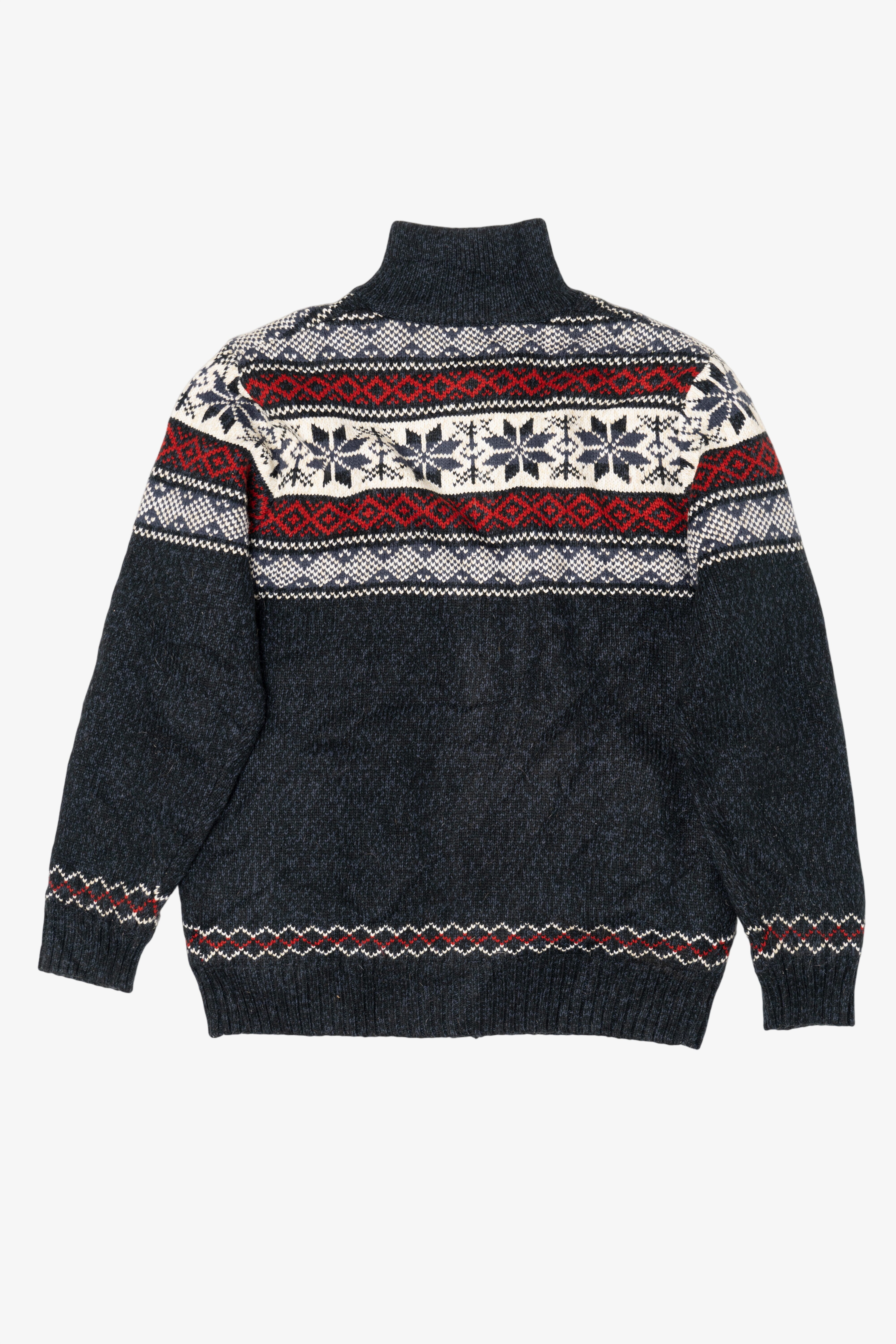 Vintage Insulated Fair Isle Sweater (1990s)