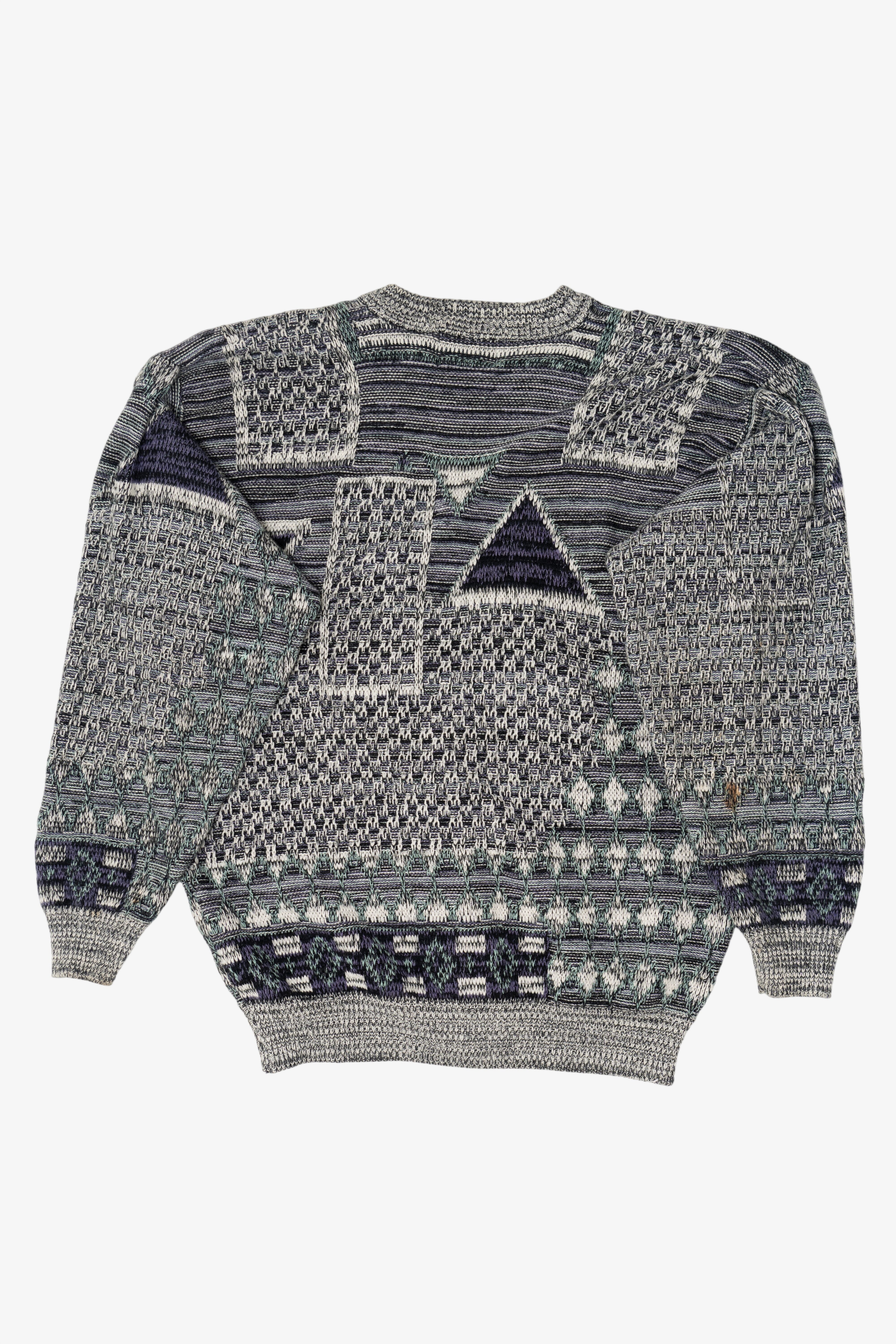 Vintage Gray Sweater Graphix Sweater (1980s)