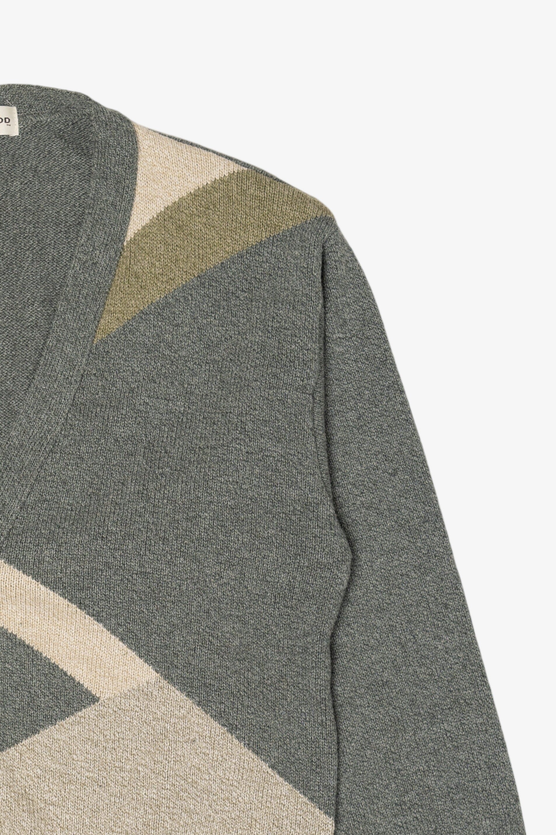 Vintage Green Northwood Cardigan Sweater (1990s)