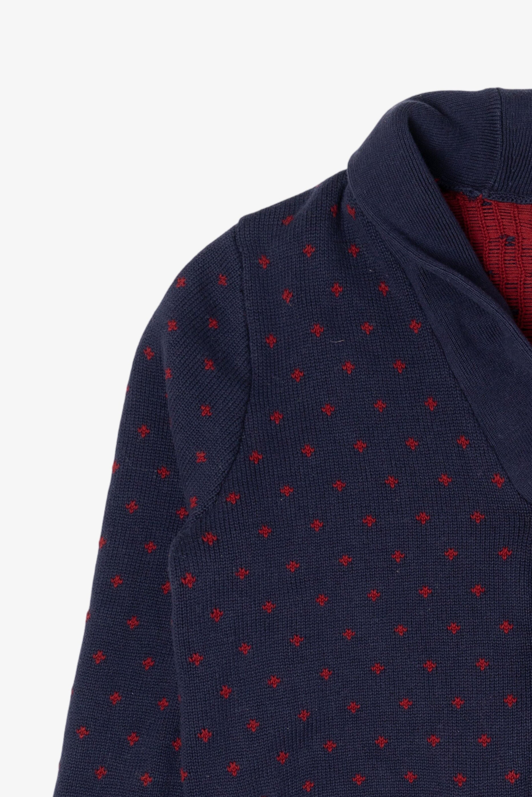 Blue And Red Merona Cardigan Sweater (2010s)