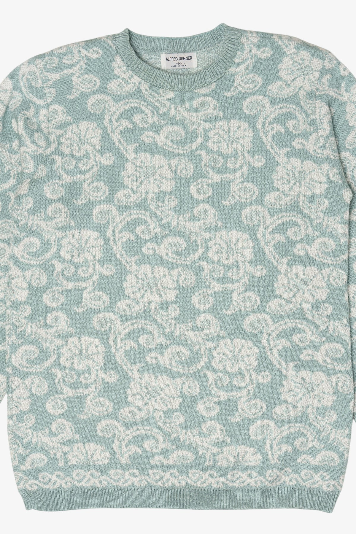 Vintage Teal Alfred Dunner Sweater (1990s)