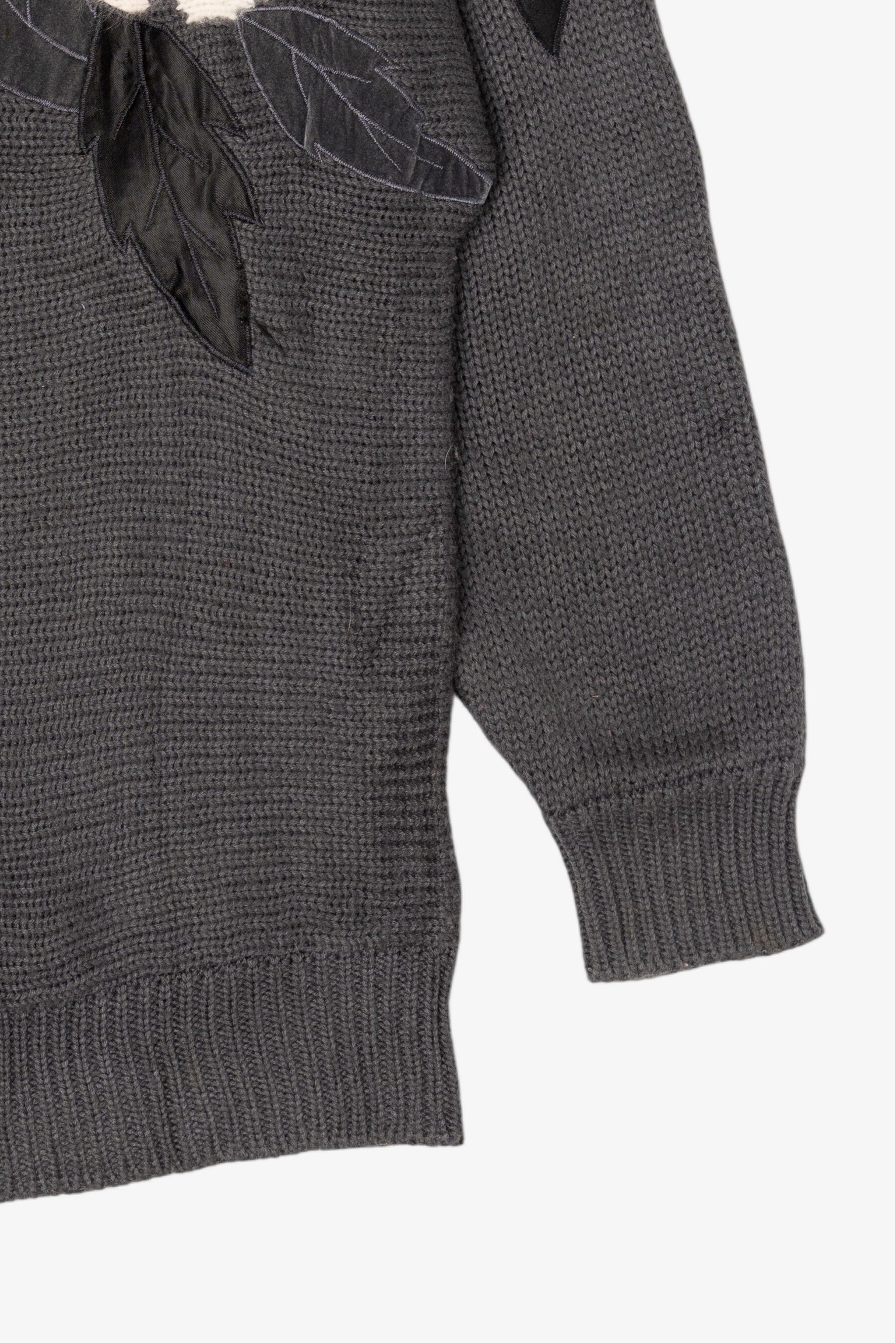 Vintage Gray Valdanti Sweater (1980s)