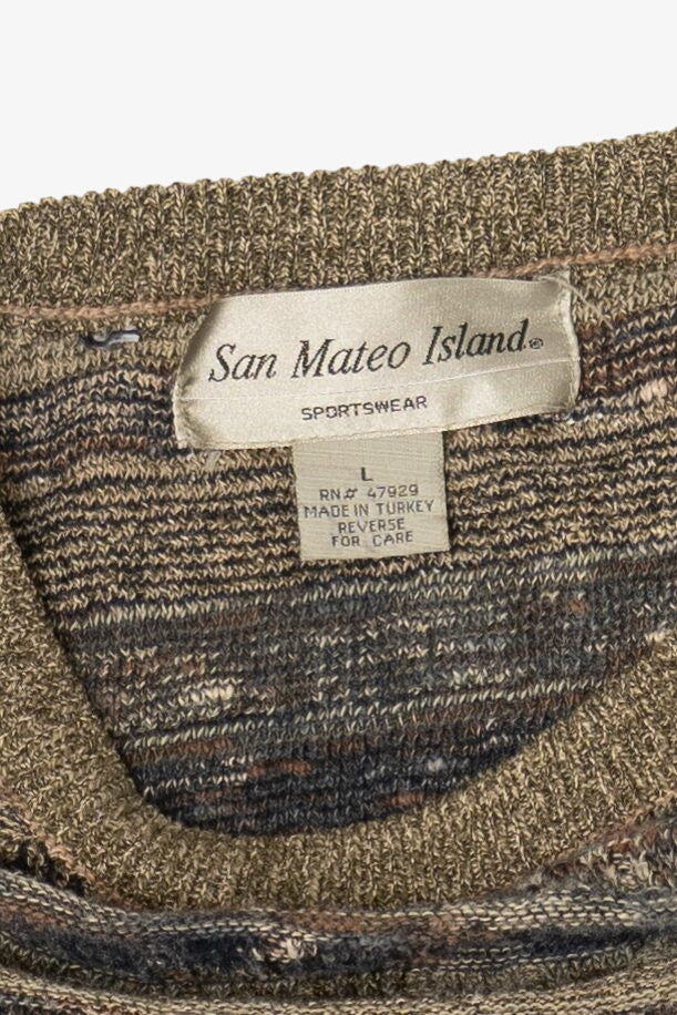 Vintage San Mateo Island Sweater (1980s)