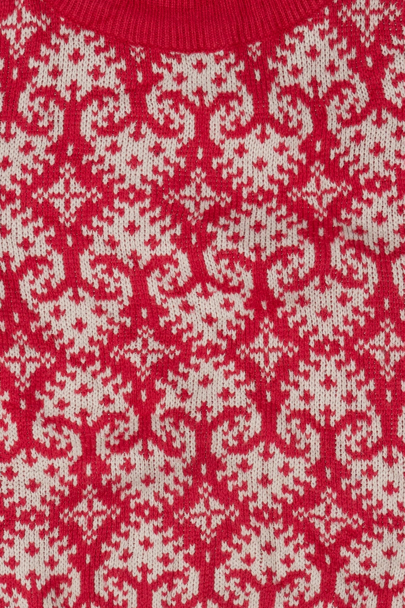 Vintage Red Joan Harper Turtle Neck Sweater (1980s)