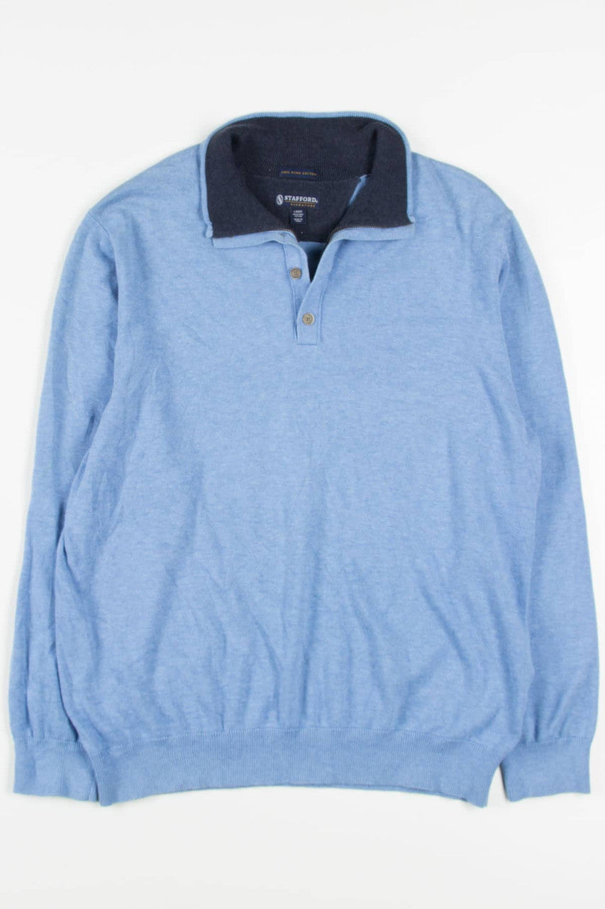 Blue Stafford Signature Sweater 75