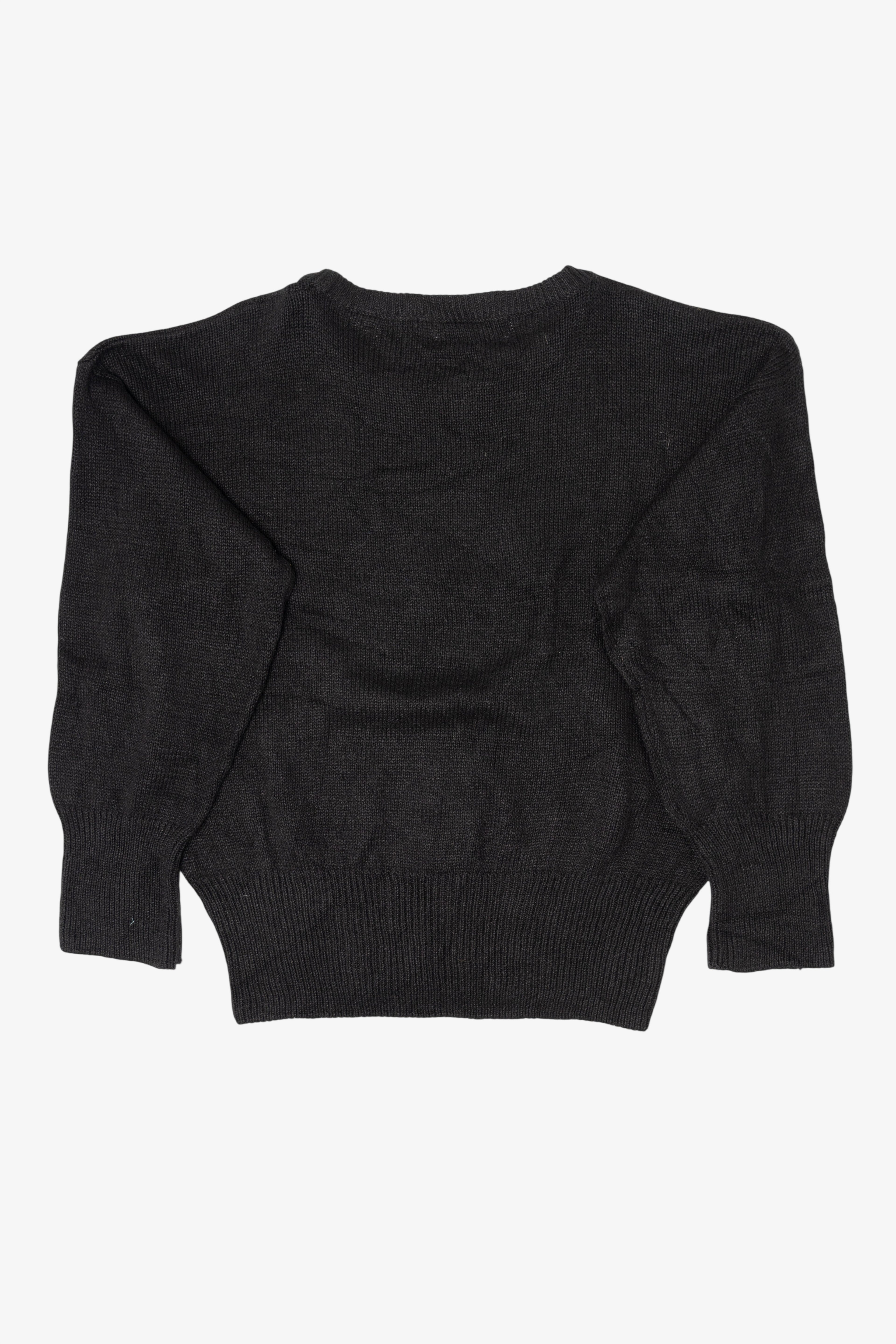Vintage Black Sequin Gitano Sweater (1980s)