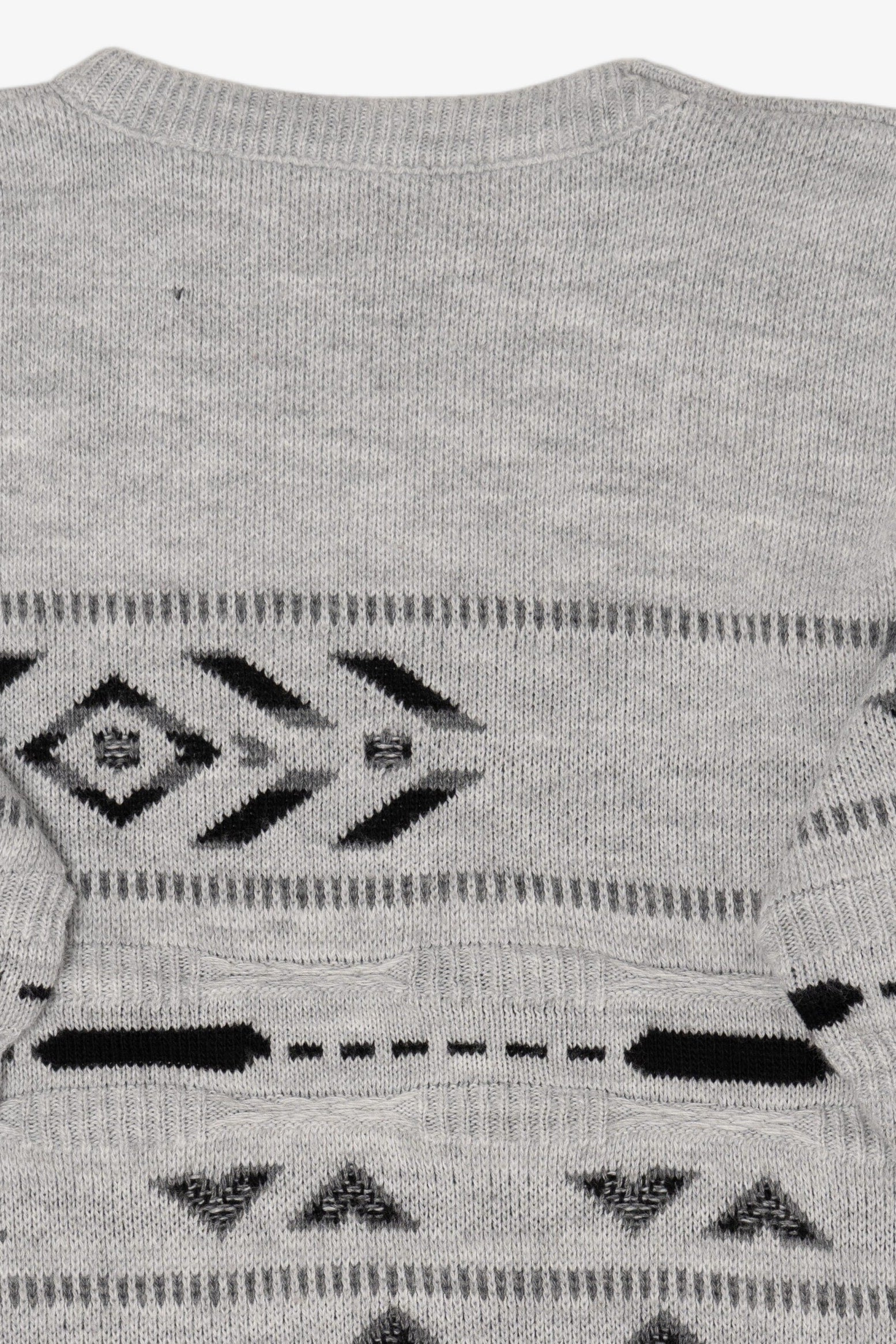 Vintage Gray 80s Sweater (1980s)