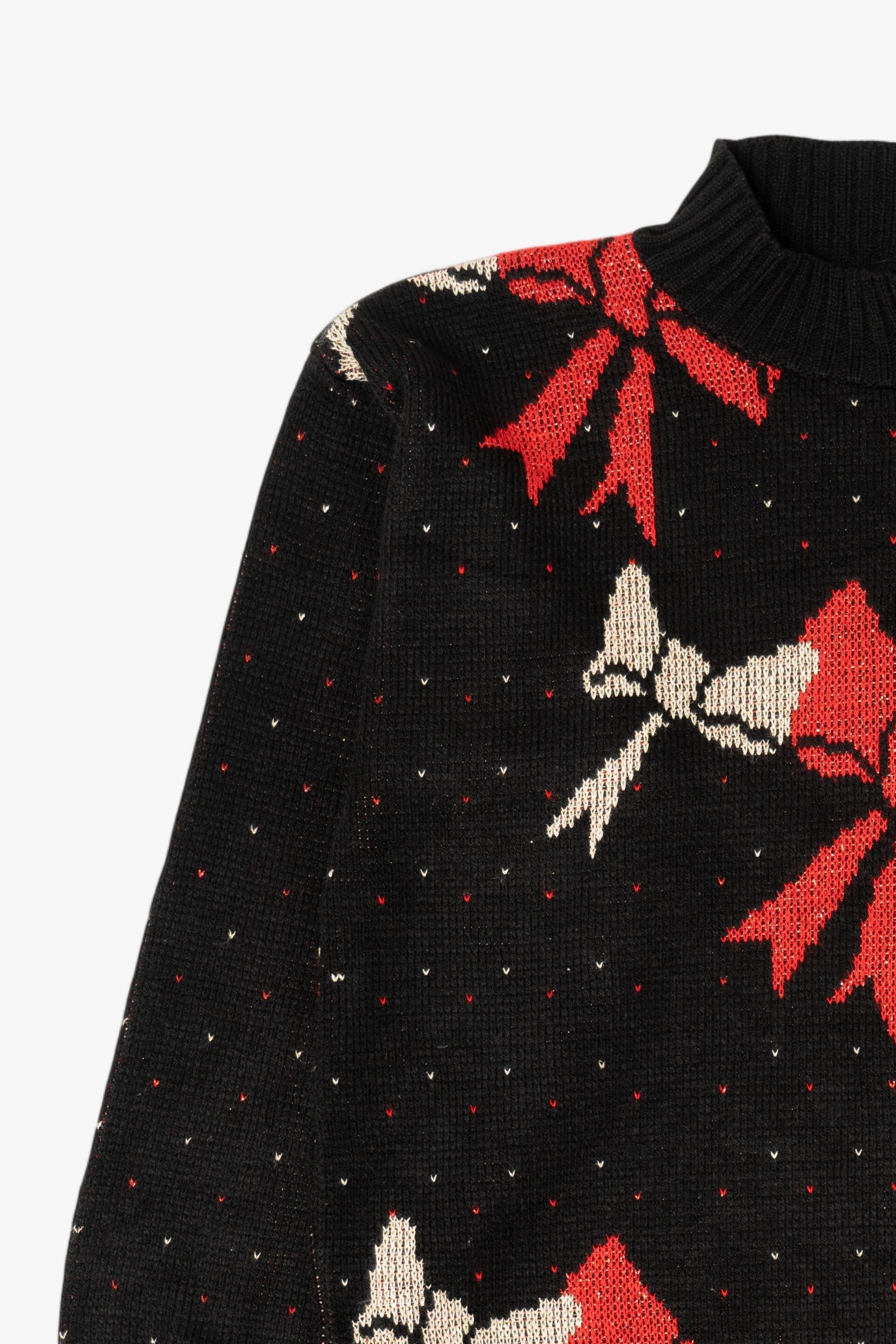 Vintage Bow Ties Ellen D Kollection Sweater (1980s)