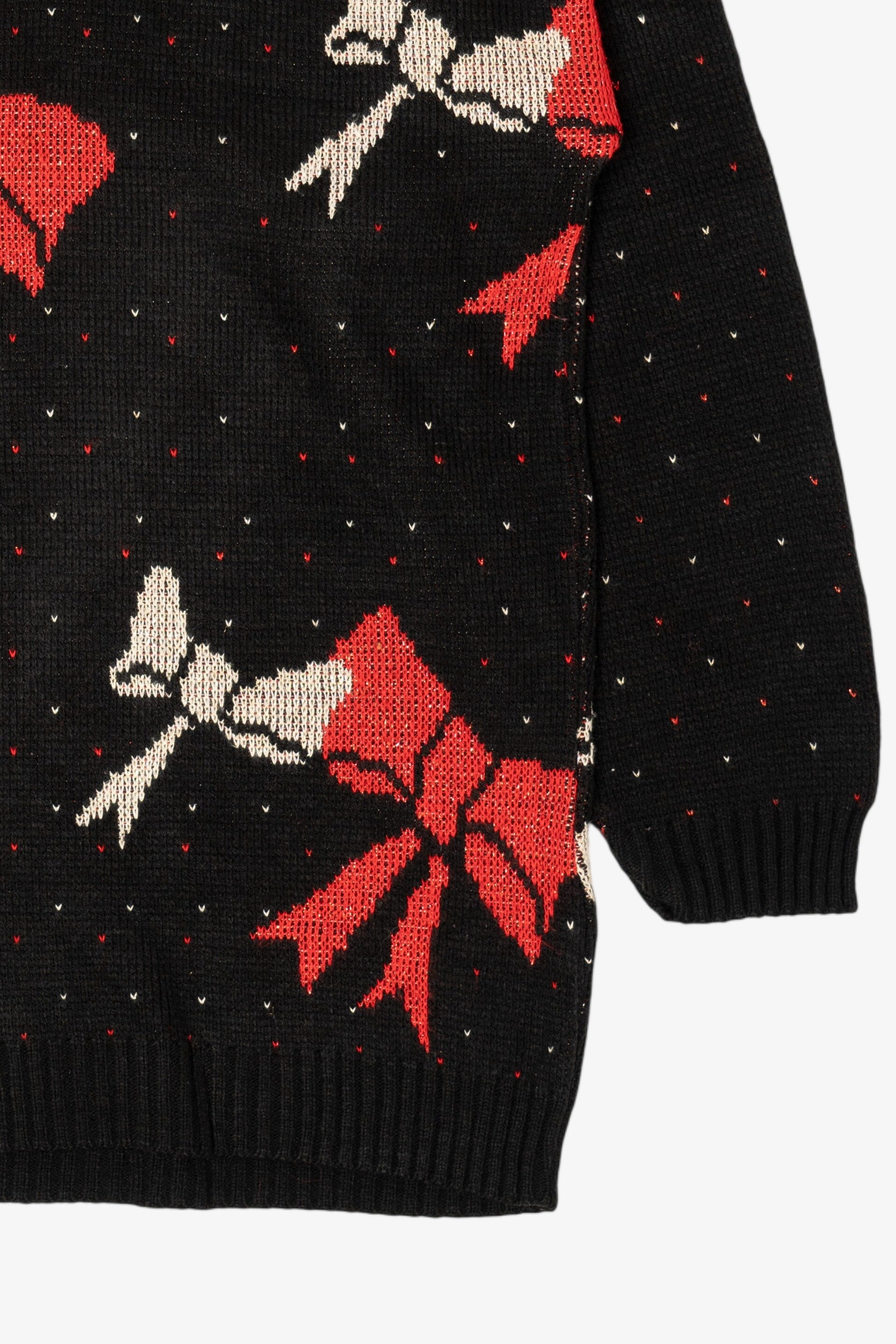 Vintage Bow Ties Ellen D Kollection Sweater (1980s)