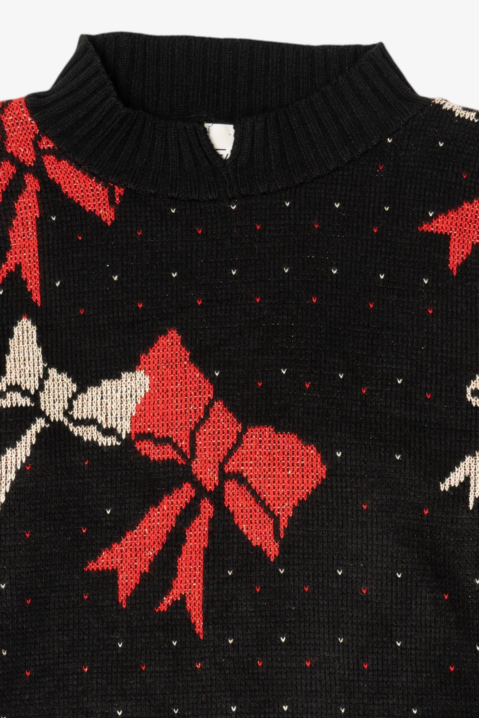 Vintage Bow Ties Ellen D Kollection Sweater (1980s)