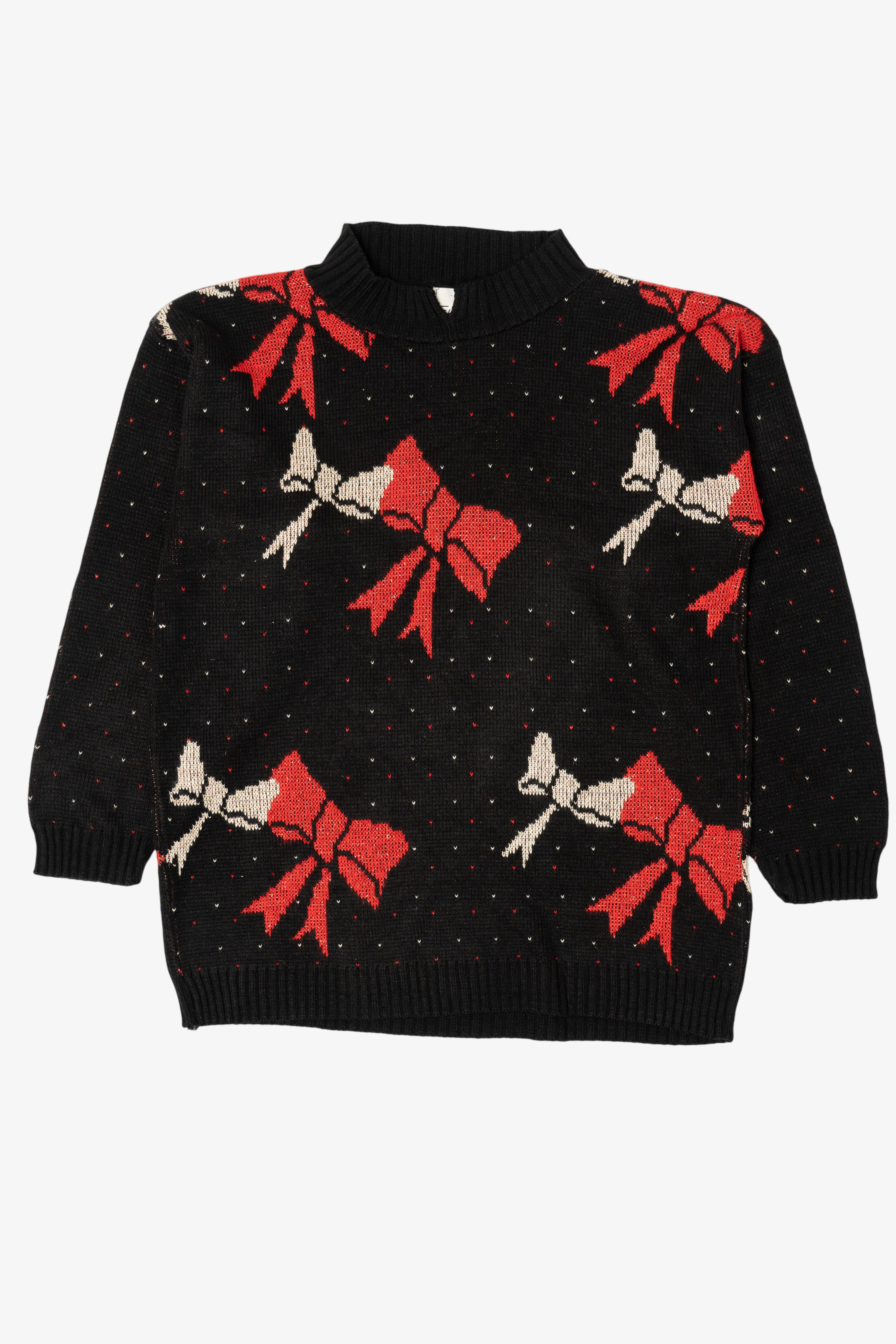 Vintage Bow Ties Ellen D Kollection Sweater (1980s)