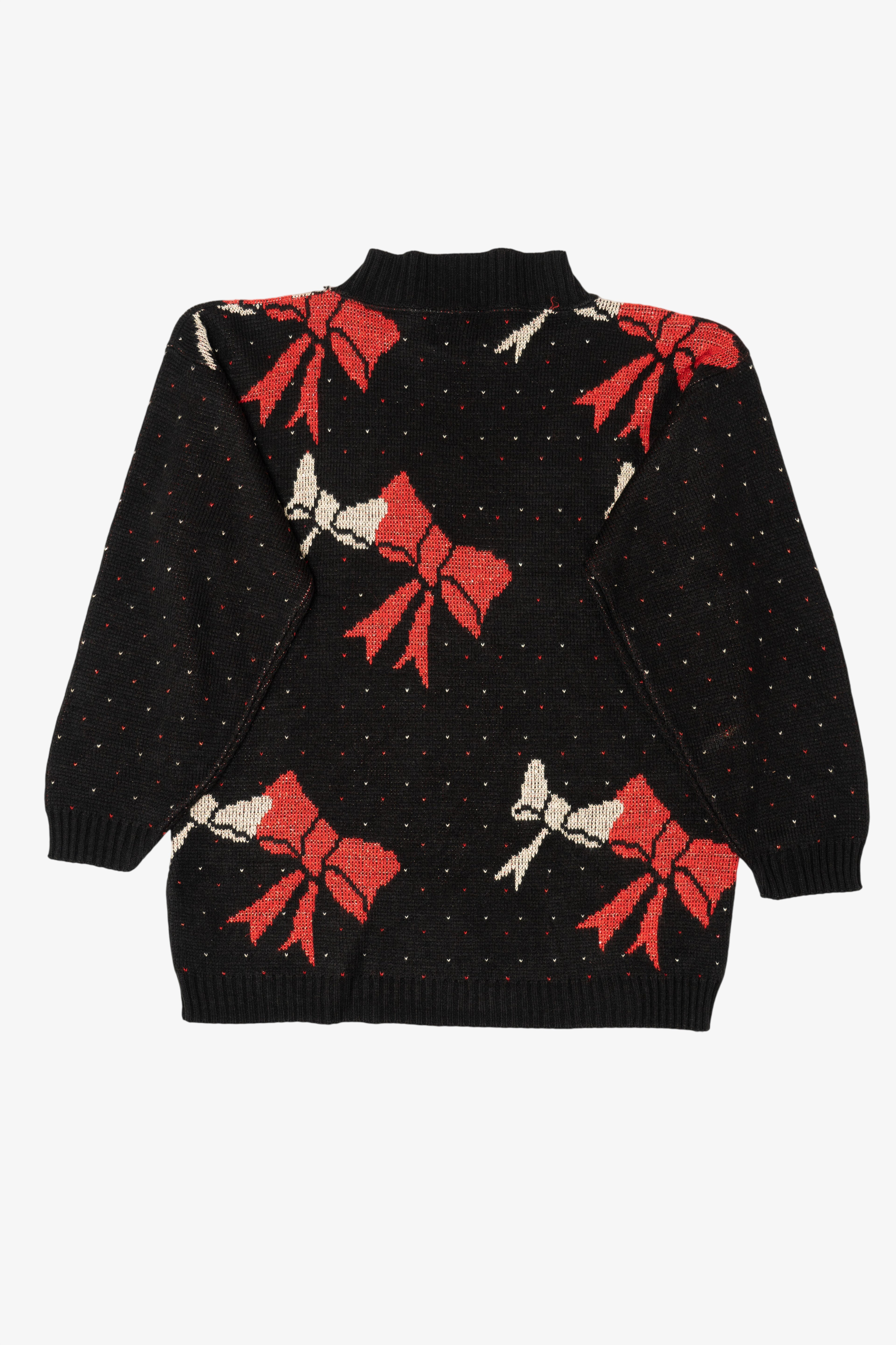 Vintage Bow Ties Ellen D Kollection Sweater (1980s)