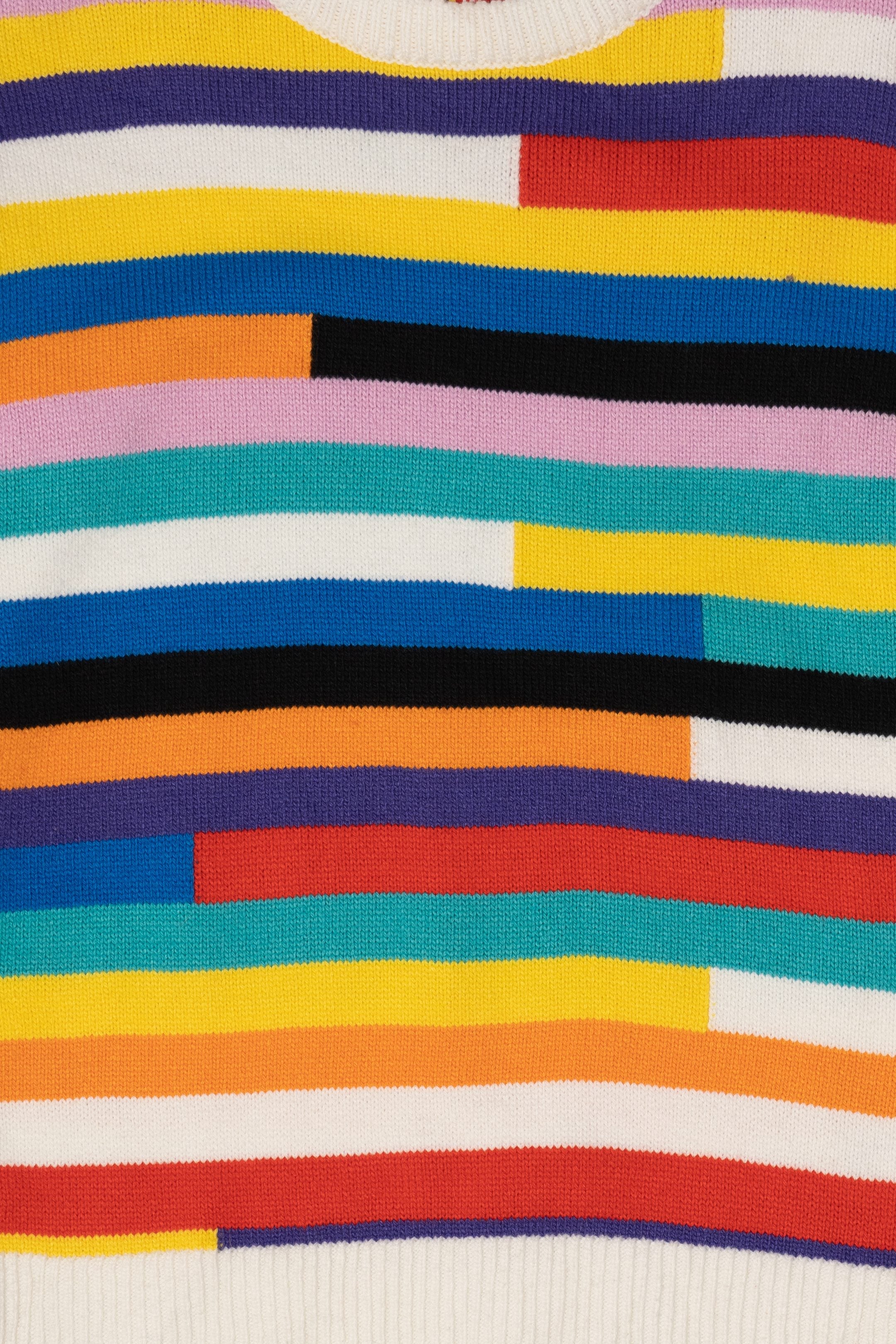 Rainbow Multicolor Lego Sweater (2020s)