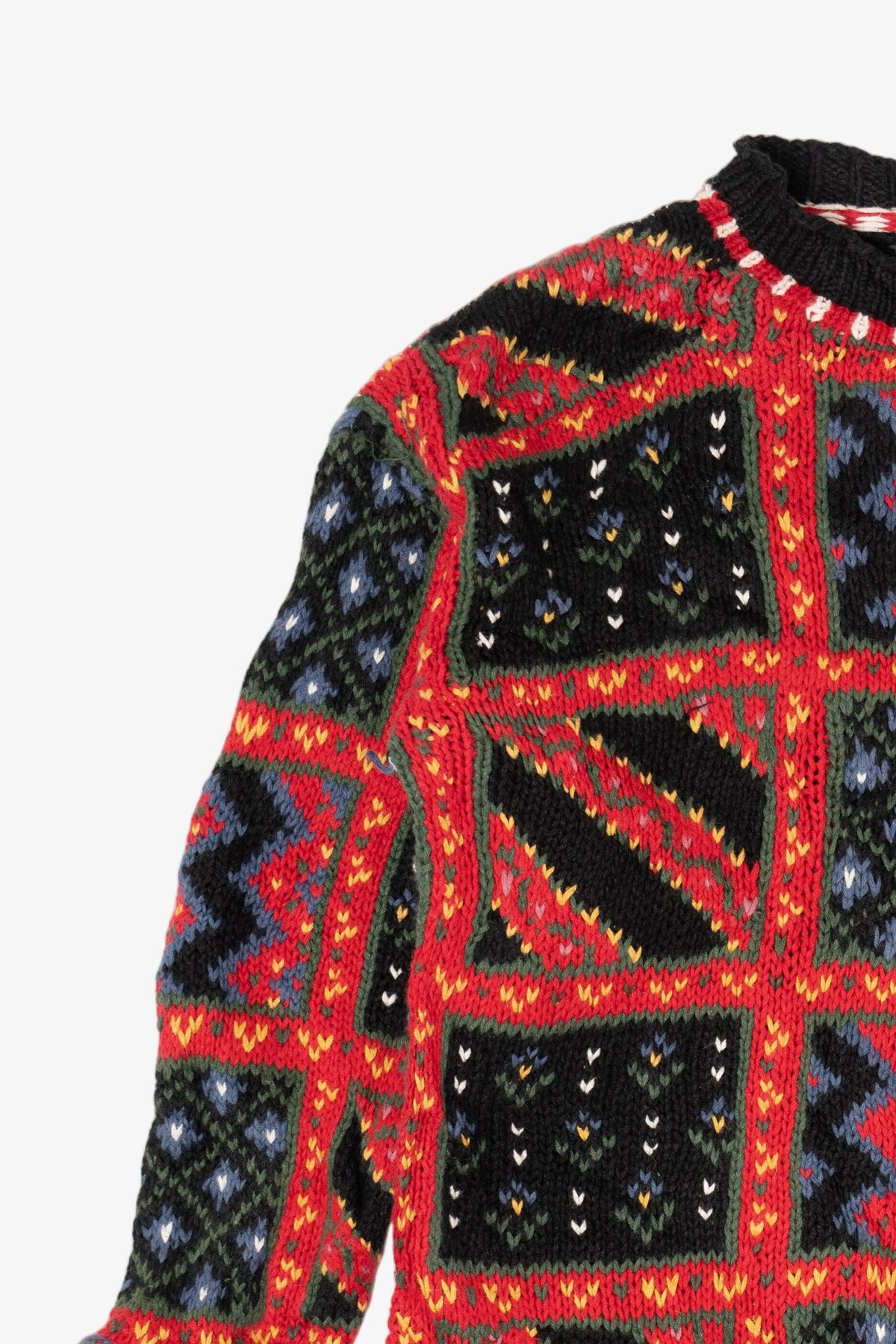 Vintage Hand Knit Compagnie Internationale Express Sweater (1990s)