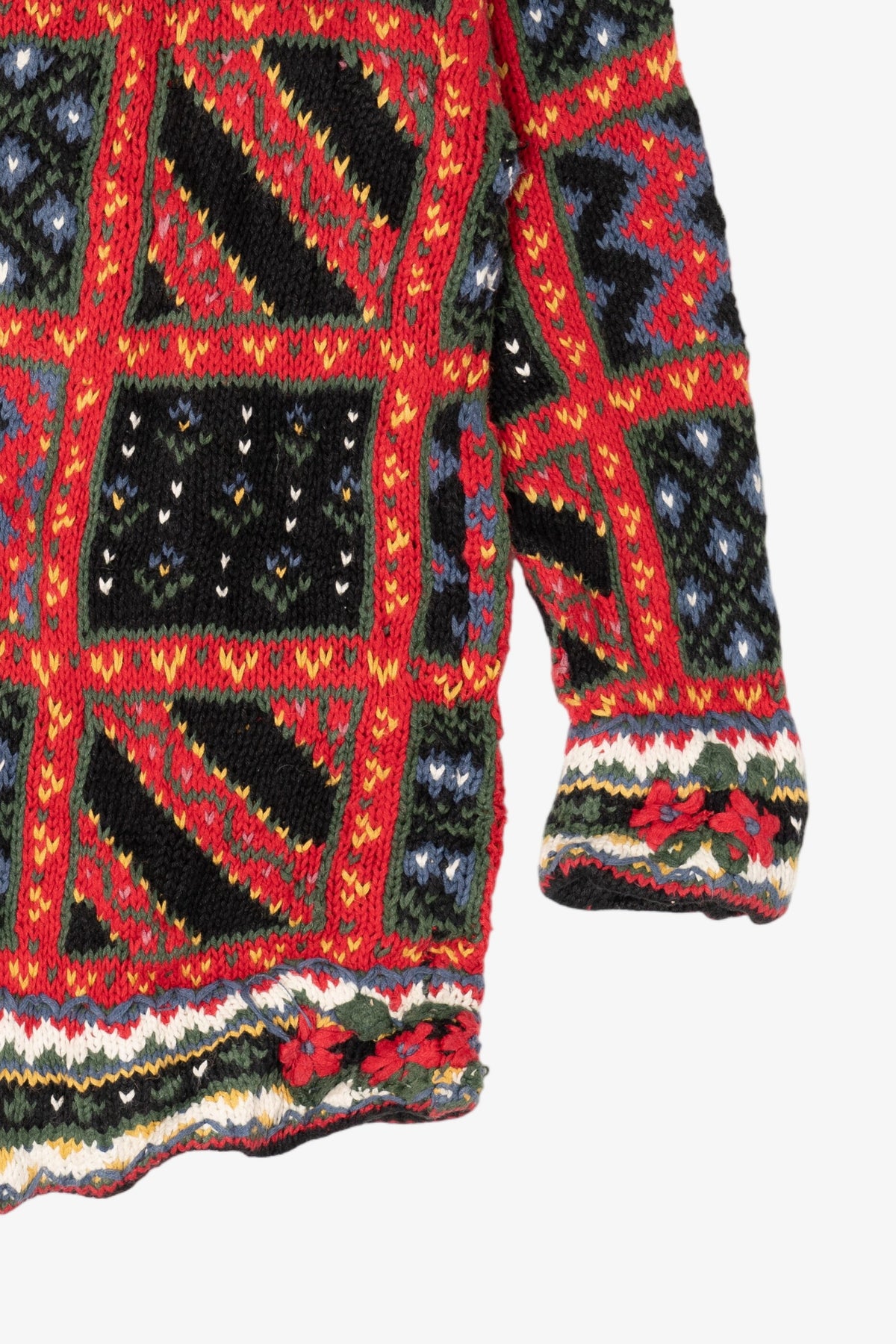 Vintage Hand Knit Compagnie Internationale Express Sweater (1990s)