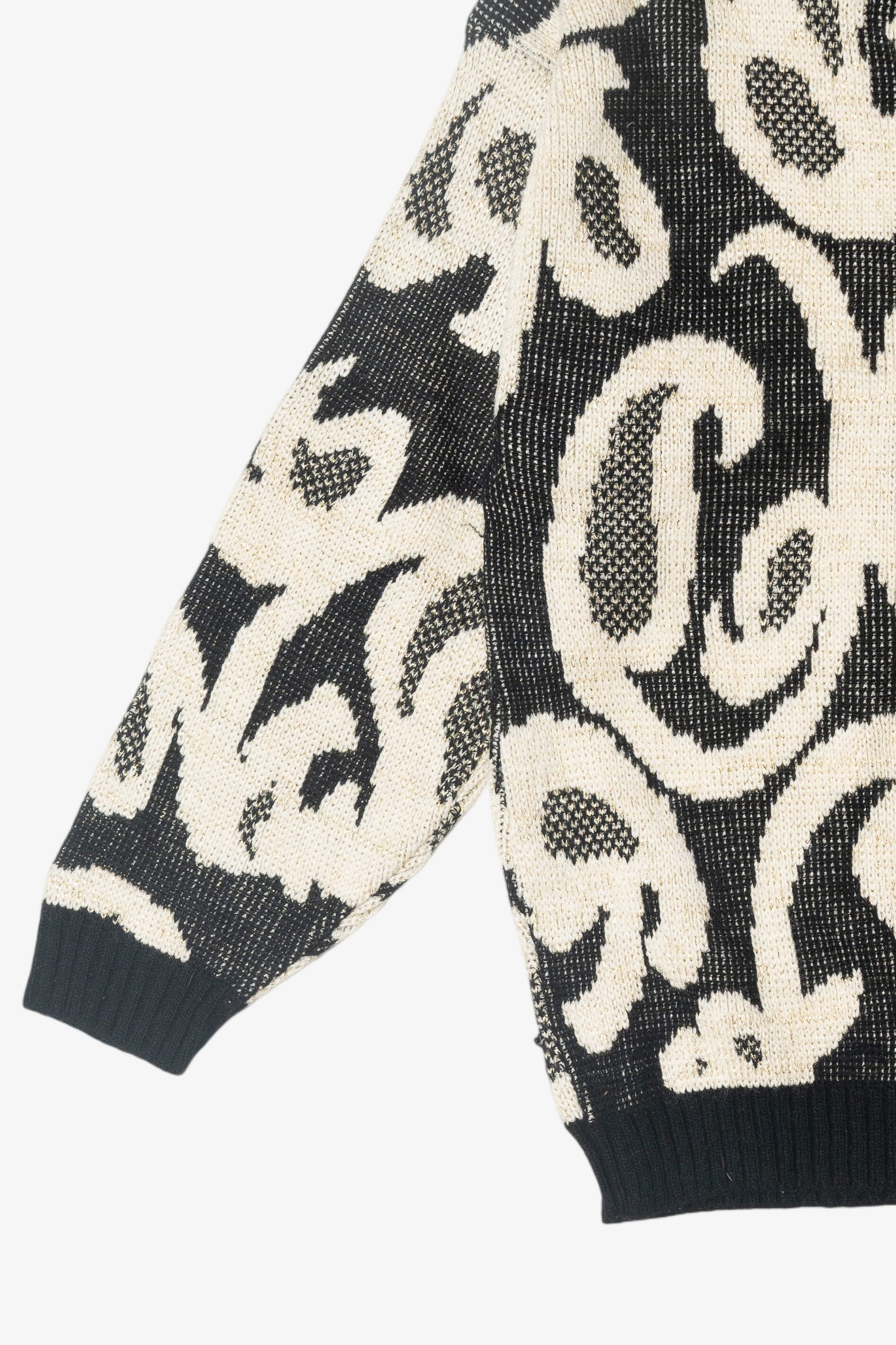 Vintage Anytime Glitz Floral Sweater (2000s)