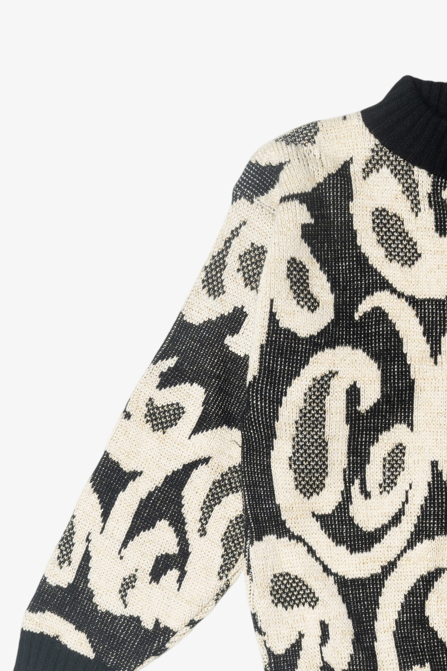 Vintage Anytime Glitz Floral Sweater (2000s)