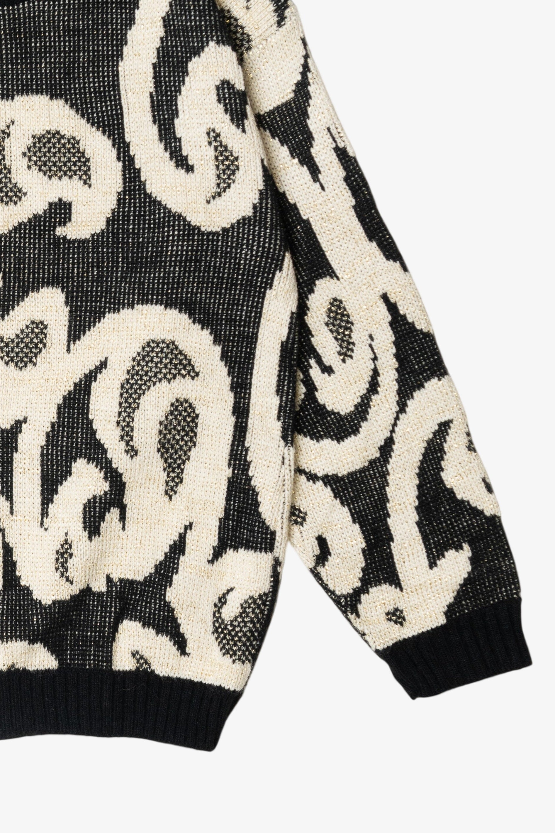 Vintage Anytime Glitz Floral Sweater (2000s)