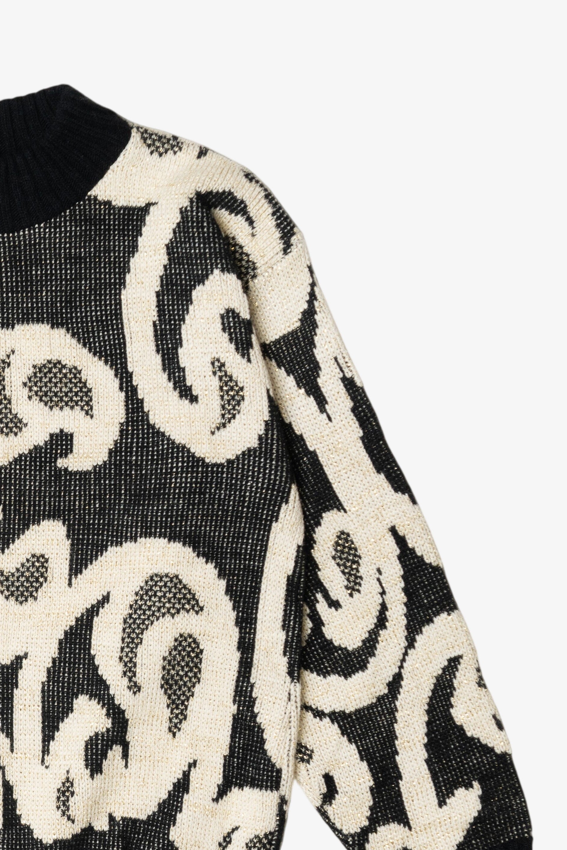 Vintage Anytime Glitz Floral Sweater (2000s)