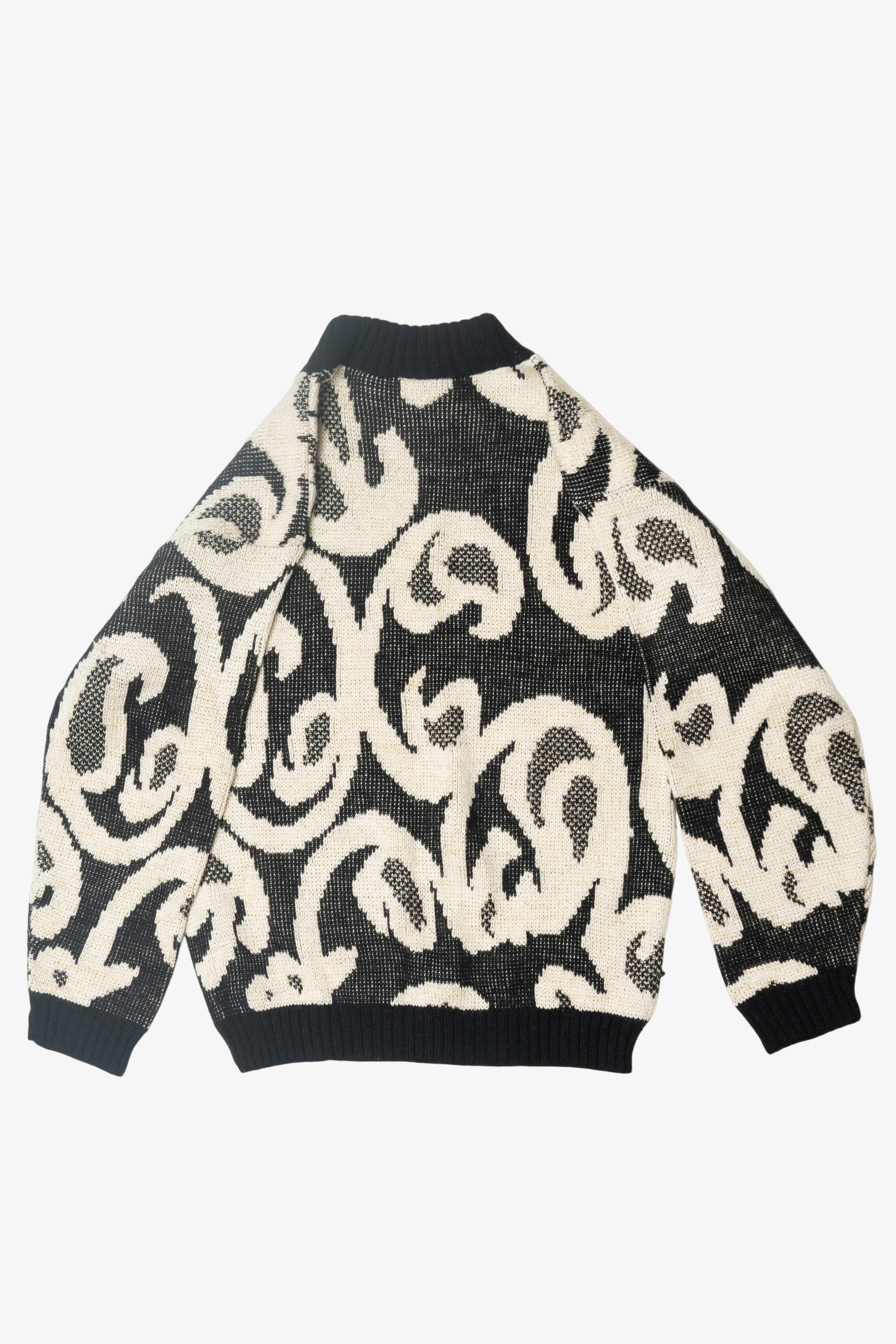 Vintage Anytime Glitz Floral Sweater (2000s)
