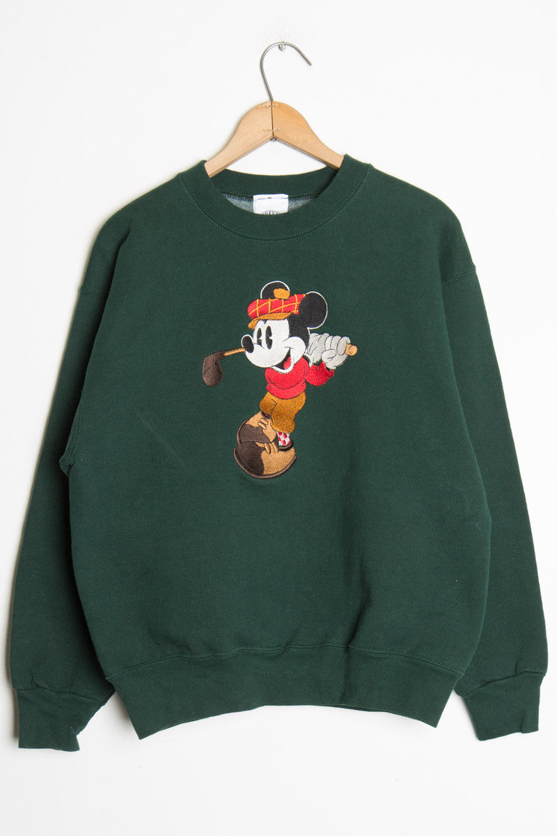 Golfing Mickey Vintage Sweatshirt